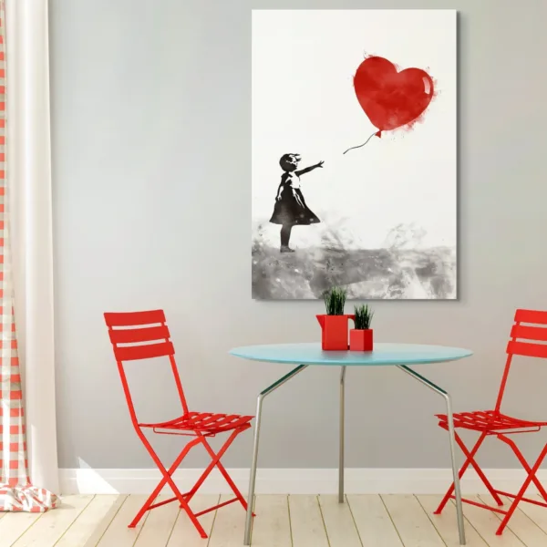 Tableau Lâcher Prise – Pop Art – vue 2