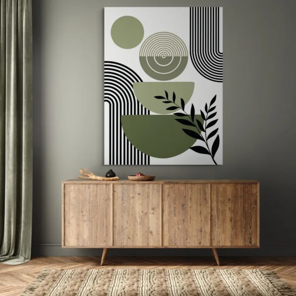 Tableau Harmonie Graphique – Boho Chic – vue 2