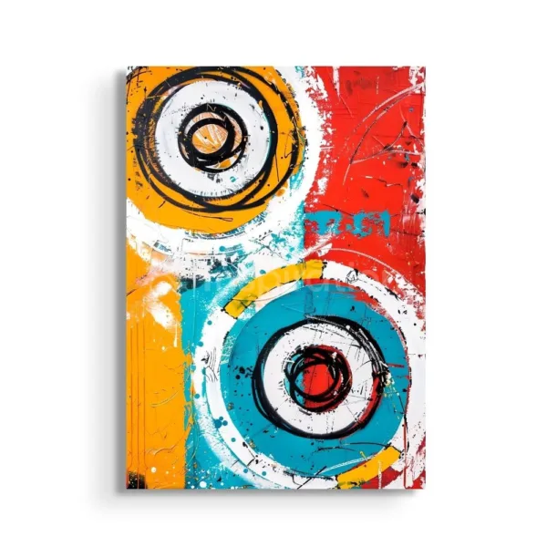 Tableau Pulsations Urbaines – Abstrait