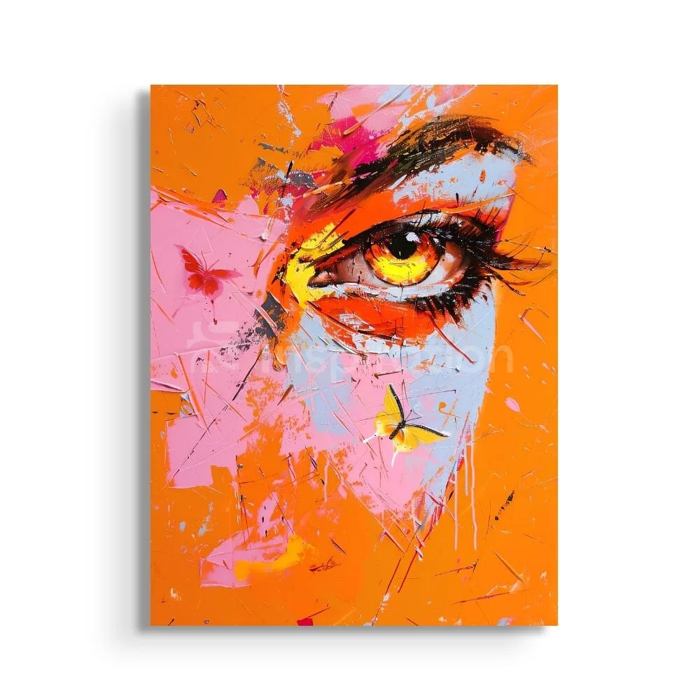 Regard Incandescent - Portrait Expressif