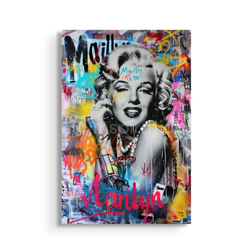 Tableau Marilyn Urbain – Street art