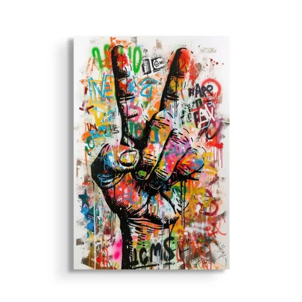 Tableau Urban Peace – Pop Art