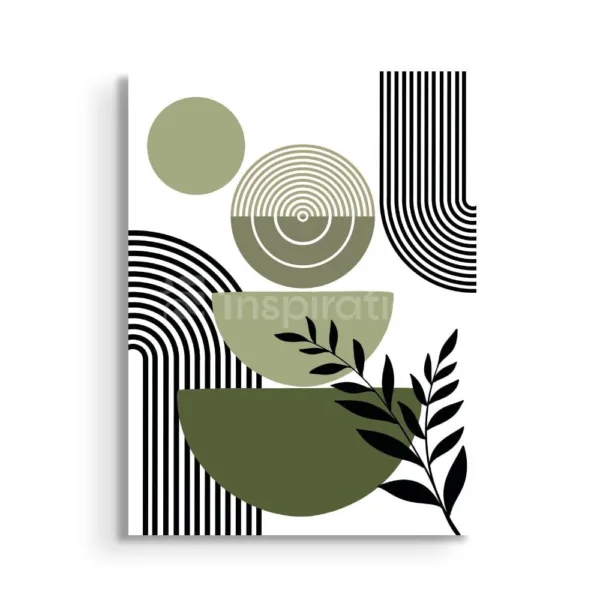 Tableau Harmonie Graphique – Boho Chic