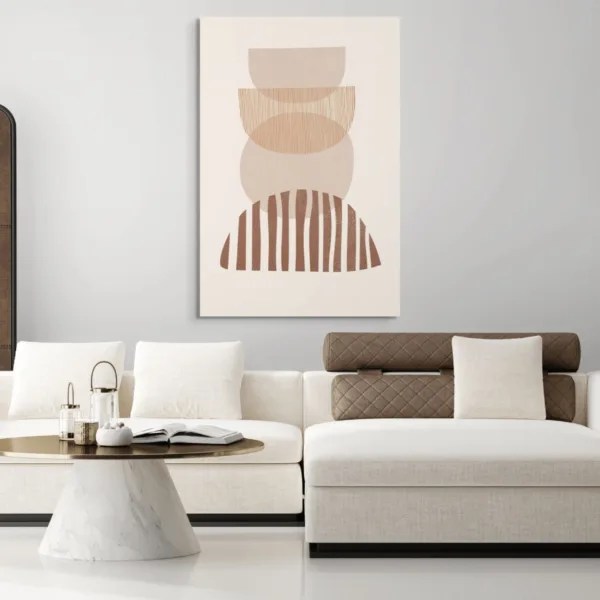 Tableau Équilibre Naturel – Boho chic – vue 3