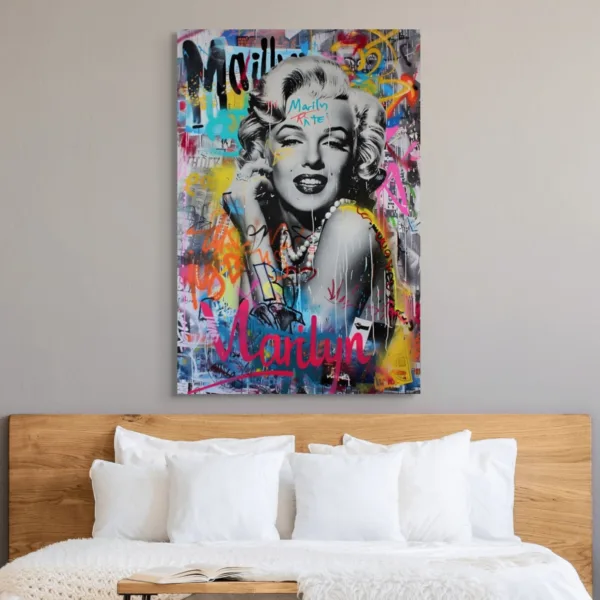 Tableau Marilyn Urbain – Pop Art – vue 2