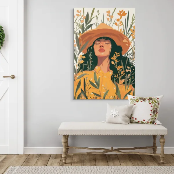 Tableau Soleil Intérieur – Boho Chic – vue 2