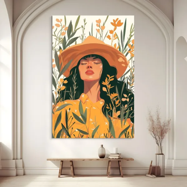 Tableau Soleil Intérieur – Boho chic – vue 3