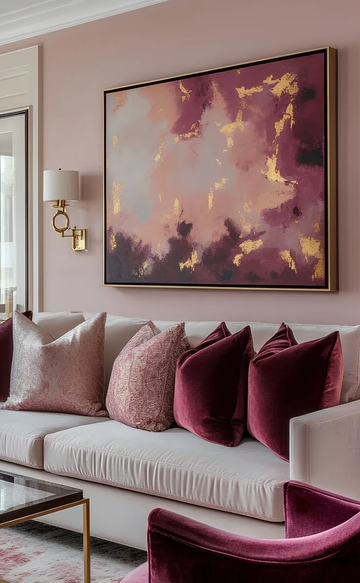 Tableau Inspiration accroché chez un client