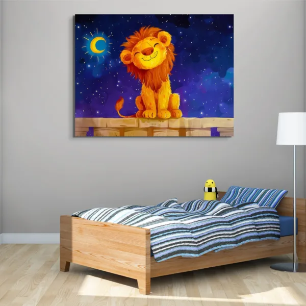 Tableau Roi de la Nuit – Enfants – vue 3