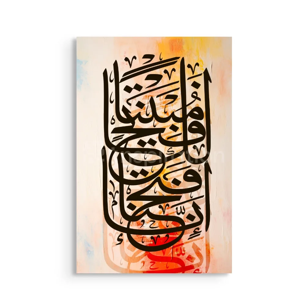 Inna Fatahna Laka Fathan Mubina – Calligraphie Islamique