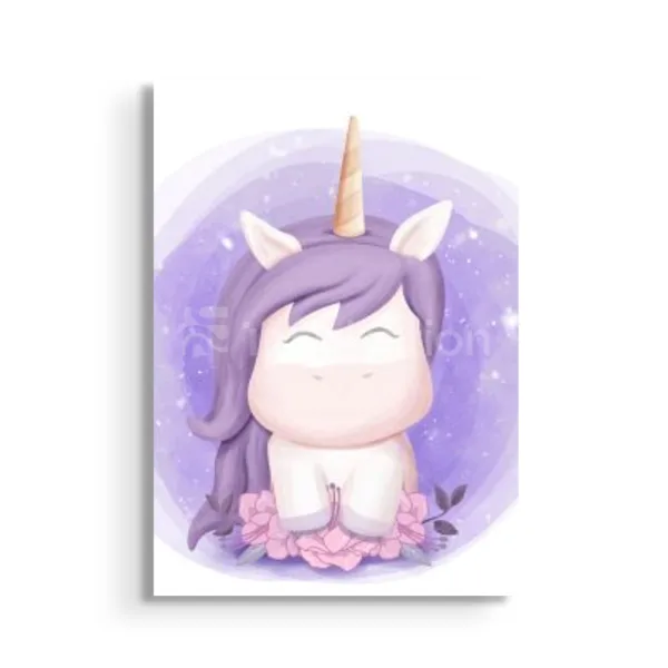 Tableau Licorne Magique – Rêves d'Enfants