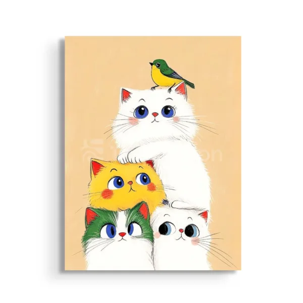 Tableau La Tour des Chatons – Rêves d'Enfants