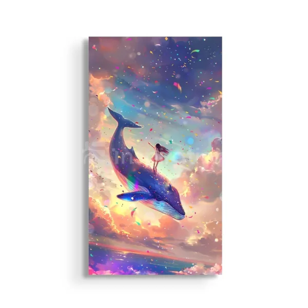 Tableau Voyage Céleste – Rêves d'Enfants