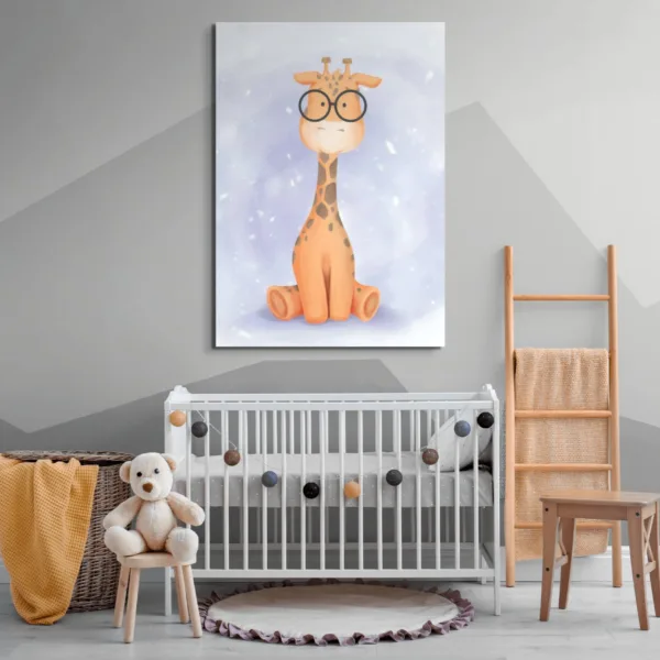 Tableau Gigi la Girafe – Rêves d'Enfants – vue 2