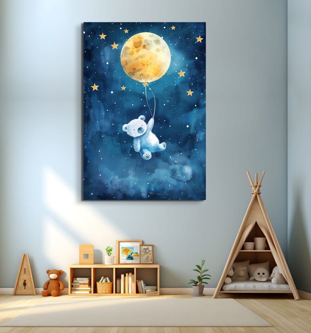 inspiration.ma - Rêve Lunaire - Illustration Enfantine - space poster 1 2 scaled