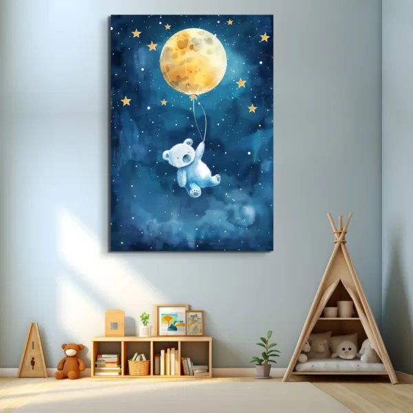 Tableau Rêve Lunaire – Rêves d'Enfants – vue 2