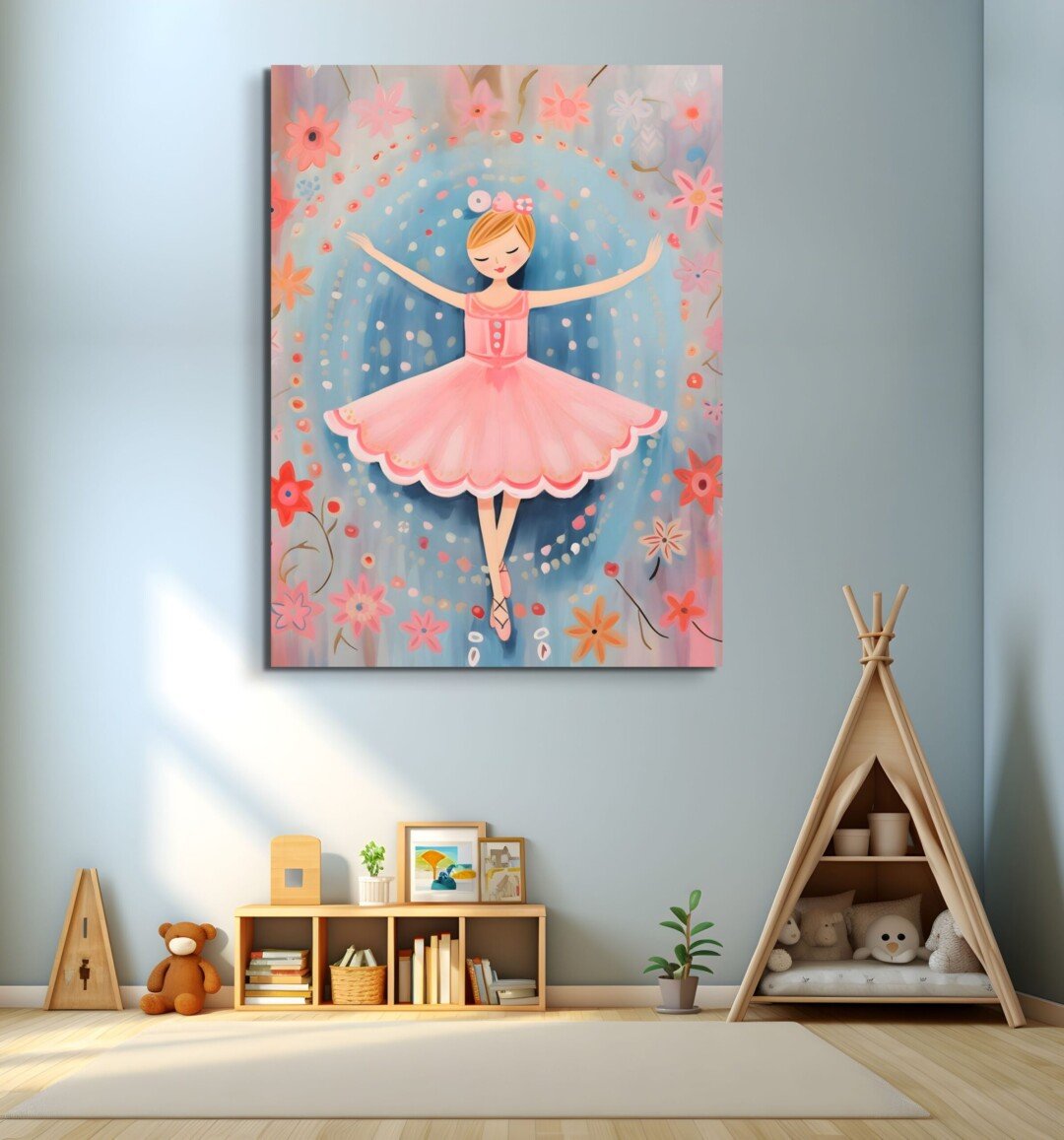 inspiration.ma - Valse Florale - Illustration Enfantine - space poster 1 3 scaled