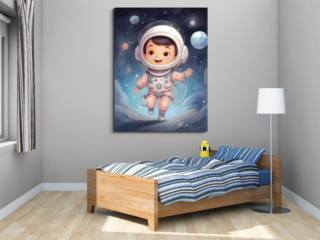 inspiration.ma - Petit Astronaute - Illustration Enfantine - space poster 1 4 scaled