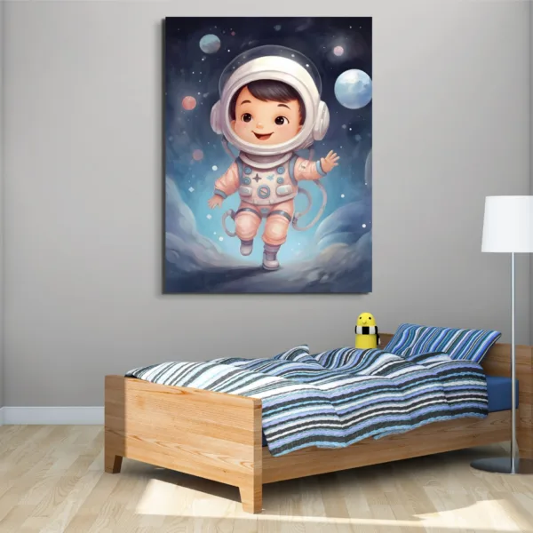 Tableau Petit Astronaute – Enfants – vue 3